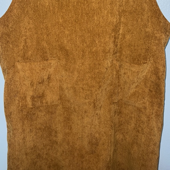 Corduroy Overall Dress Sz XL - Picture 5 of 6